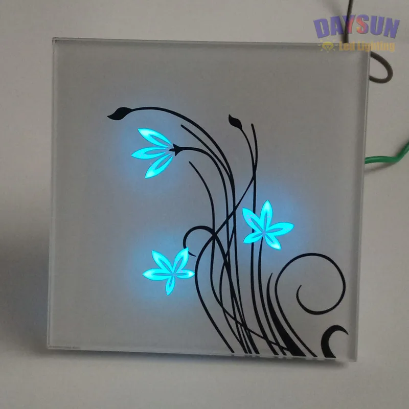 

Wall Light Switch Crystal White Glass Panel Switches Home Lighting ON OFF Control 3gang 2way Luxury Hotel Home Wall Switches