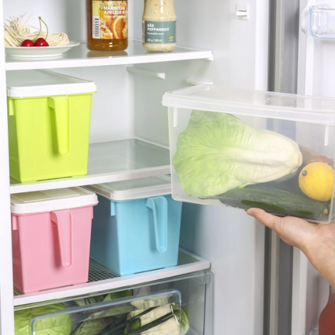 Buy HIPSTEEN Stackable Simple Plastic Refrigerator