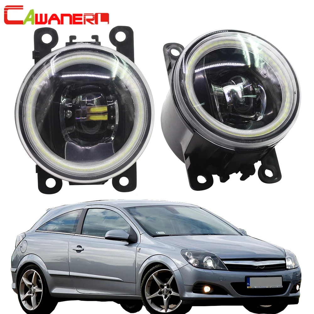 Cawanerl For Opel Astra G H 1998 2010 Car 4000LM LED Lamp H11 Fog Light