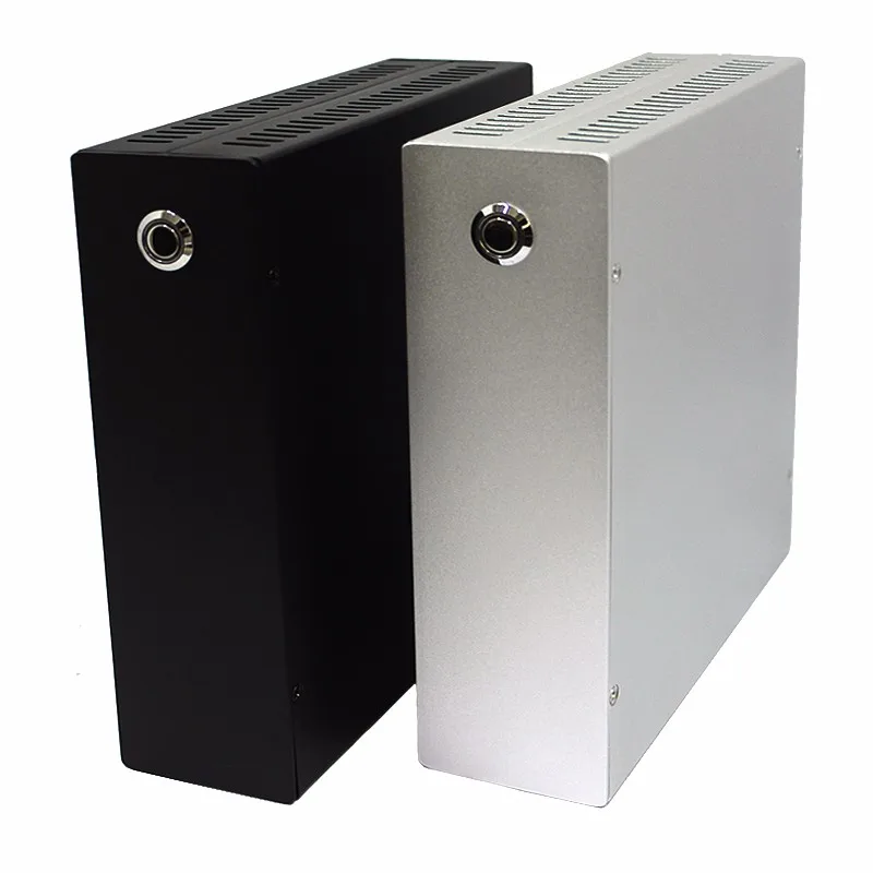 High Quality Desktop Computer Aluminum Win7 Mini ITX Dual Core 1.6GHz 8G SSD 1G Memory WIFI 1080 HD Playback Support