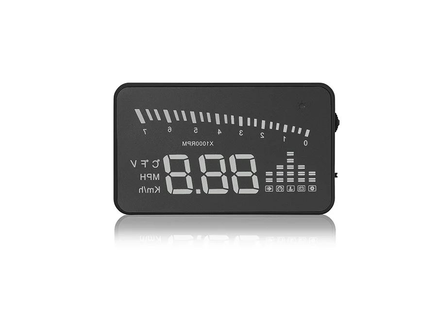 Большой экран автомобиля HUD X5 дисплей с OBD2 интерфейсом X5|hud x5|car hudx5 hud |