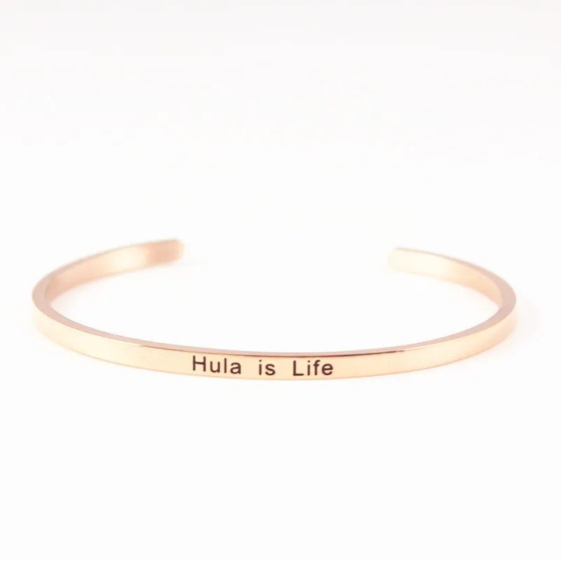 hula is life rose gold