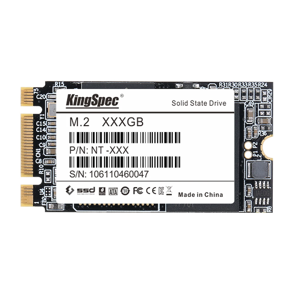 Твердотельный накопитель KingSpec M.2 SATA 6 2242 240 ГБ 256 NGFF SSD HDD драйвер жесткого диска 22x42