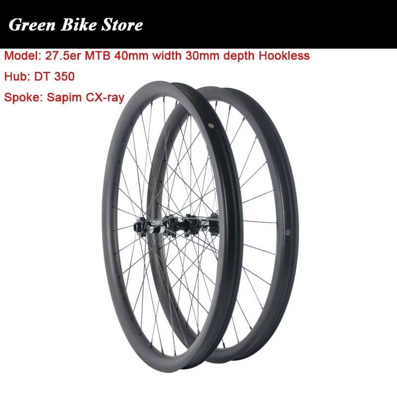 MTBCarbonWheels275erTubelesswithDThubCarbonwheelset650b