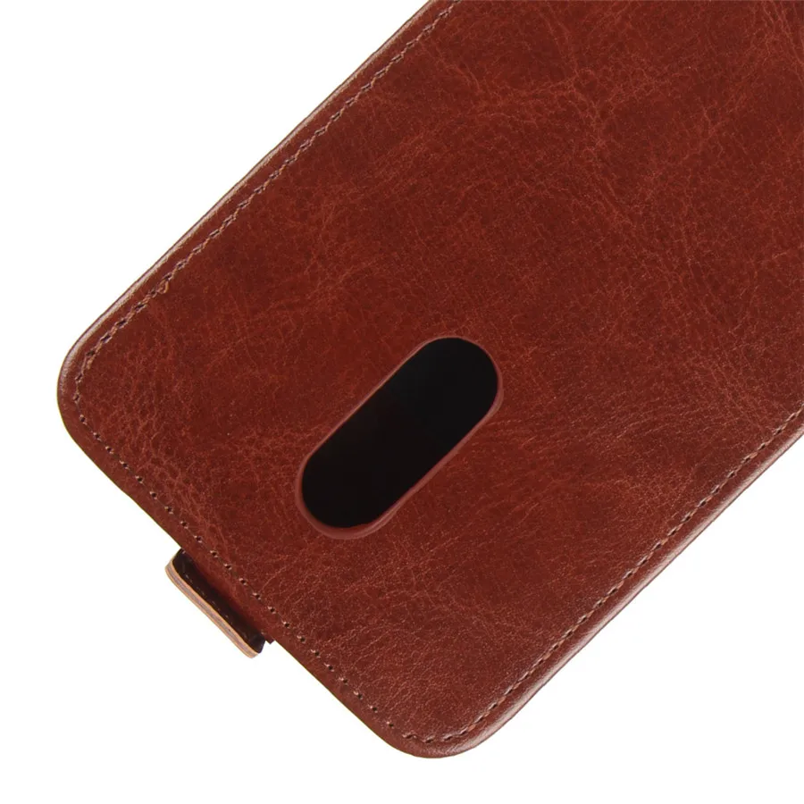 JFVNSUN Case For Xiaomi Redmi 5 Plus Redmi 5 Case Retro Vertical Leather Silicone Magnetic Flip Cover for Redmi 5 Plus Phone Bag