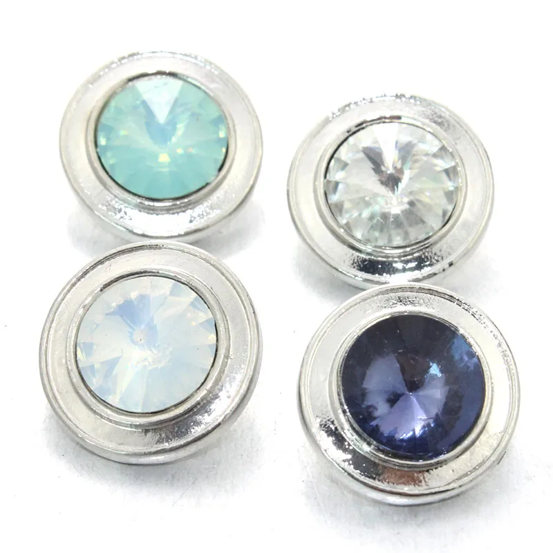 

Boom Life 4 colors crystal Round 18mm metal snap button Wrist for women charm DIY jewelry for bracelet one direction 011118