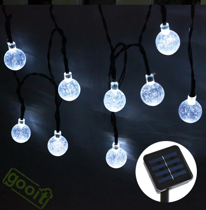 20leds 4 8m Christmas Snow Ball Fairy Led Solar Ed Light Aeproduct Getsubject