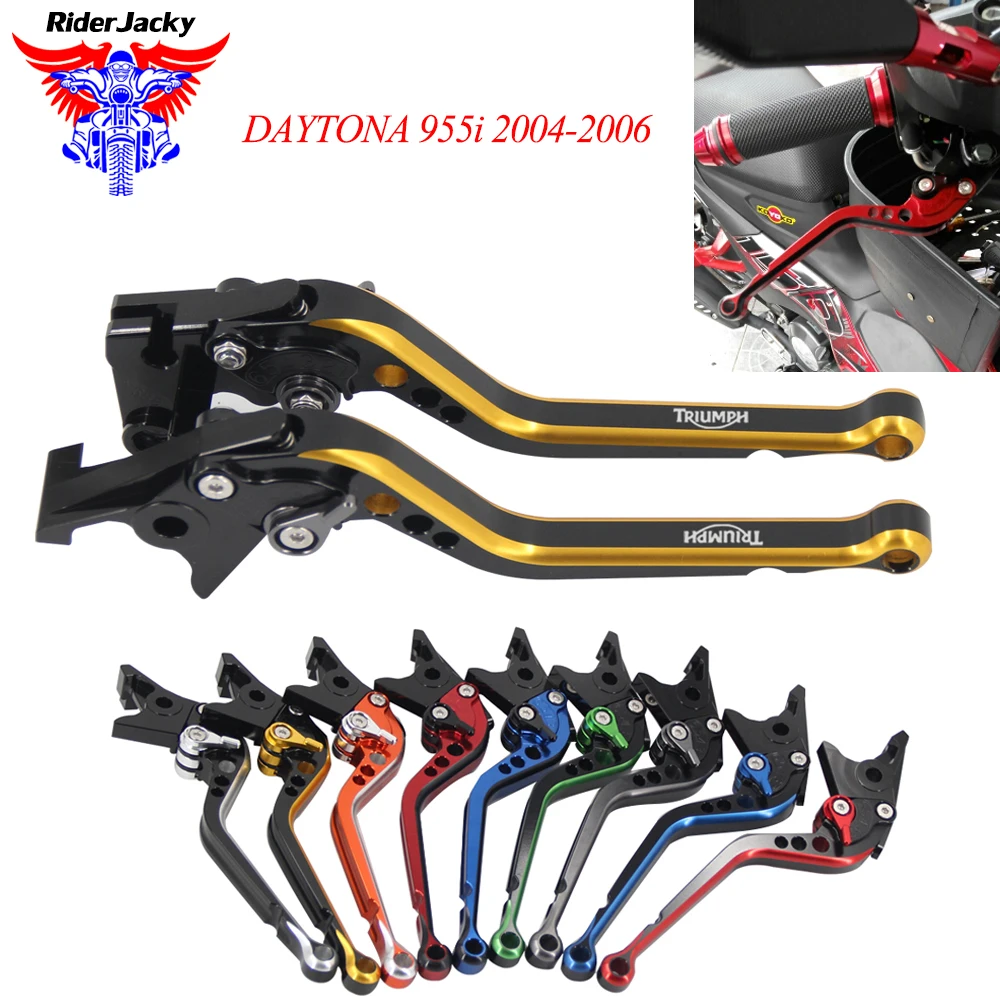

Mix Color Long CNC Adjustable Motorcycle Brake Clutch Levers For Triumph DAYTONA 955i 2004-2006 2005