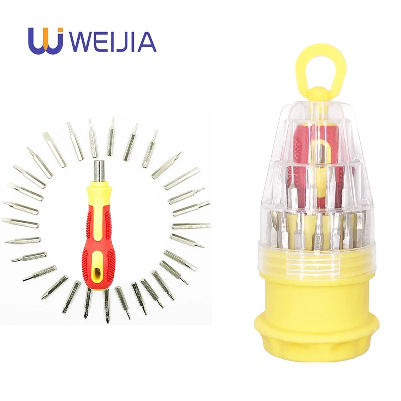 

31 In 1 Screwdriver Kit Magnetic Repair Tool Set Screwdriver Bit Set For Computer Cell Phone Watch Laptop Repair Home DIY Tool