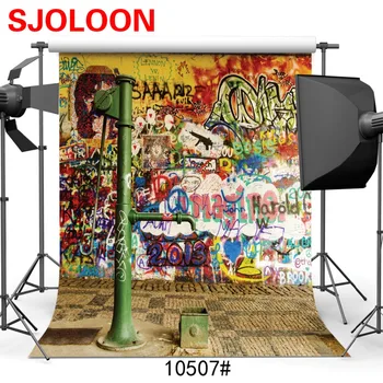 

Indoor wall graffiti Photography backdrops Photography-studio-backdrop Backgrounds for photo studio Fond studio photo vinyle