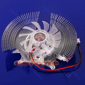 

VGA PC Computer Video Card Cooler Cooling Fan Heatsinks 4 VGA Card Installation Holes 2-Pin Cooler for Graphics Card Cooling