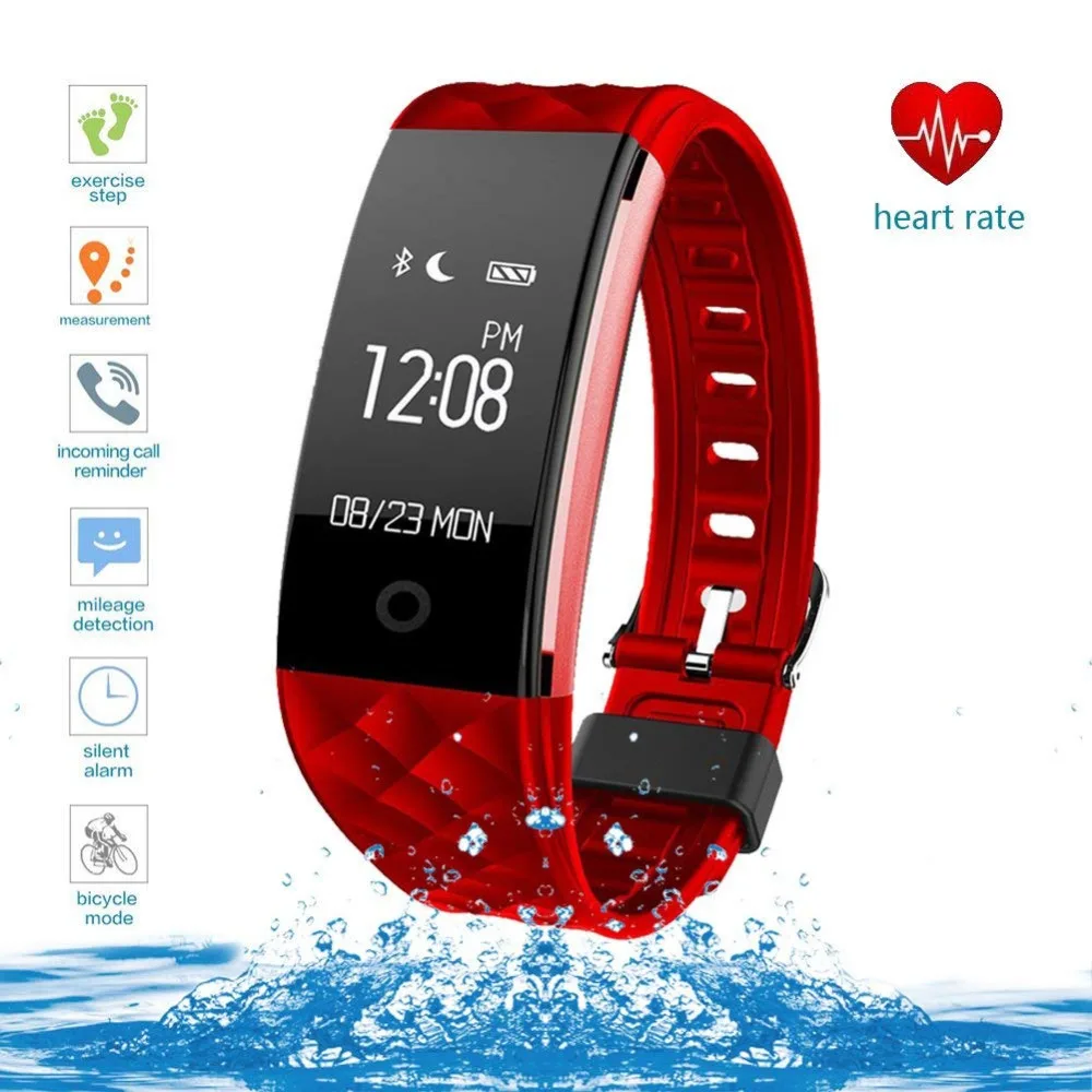 Fitness Tracker Health Sleep Upgraded Watch Wristband Heart Rate (9)