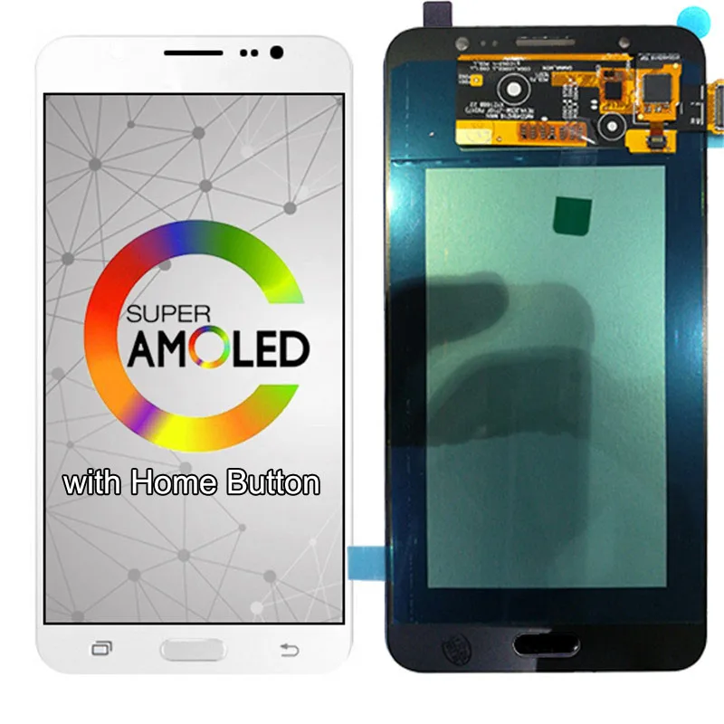 AMOLED/TFT для Samsung Galaxy J7 2016 J710 ЖК дисплей дигитайзер сенсорного экрана в сборе замена