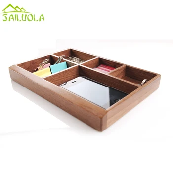 

Zakka Style Home Storage Box Natural Wooden Food Organizer Handmade Craft Jewelry Case Wedding Gift