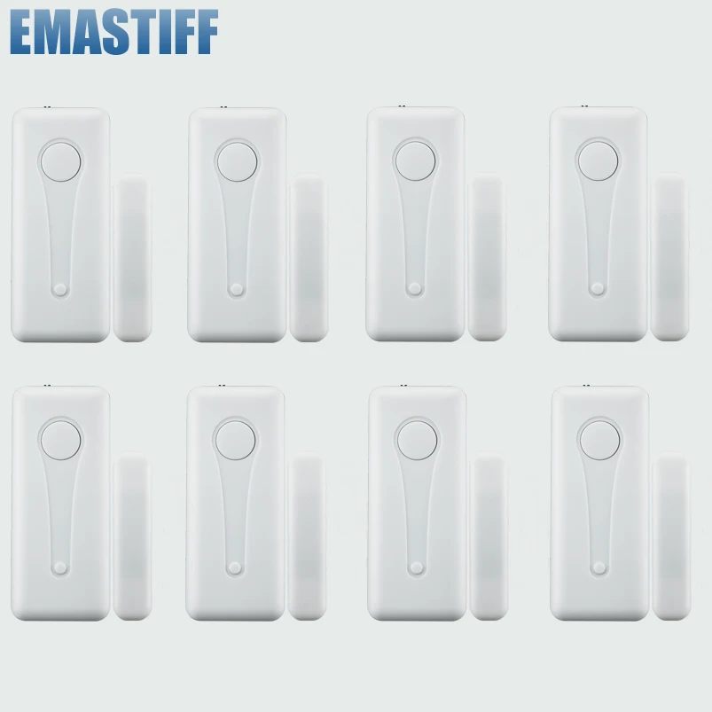Бесплатная доставка eMastiff 8 шт. беспроводной датчик контактного зазора двери окна