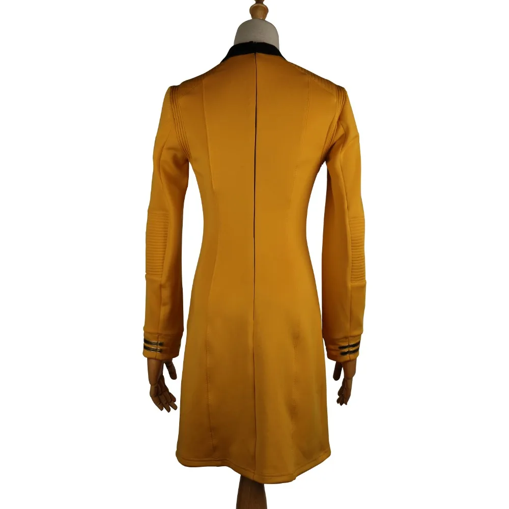 New Star Trek Discovery Season 2 Starfleet Commander Female Uniform Dress Badge Costumes Woman Adult Cosplay Costume (1)