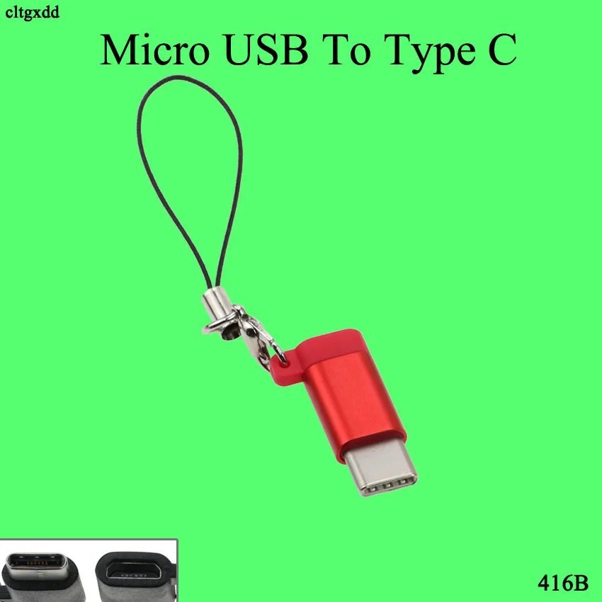 Переходник с Micro Usb папа на Type c Microusb C для Huawei Macbook Oneplus Xiaomi Otg зарядный кабель