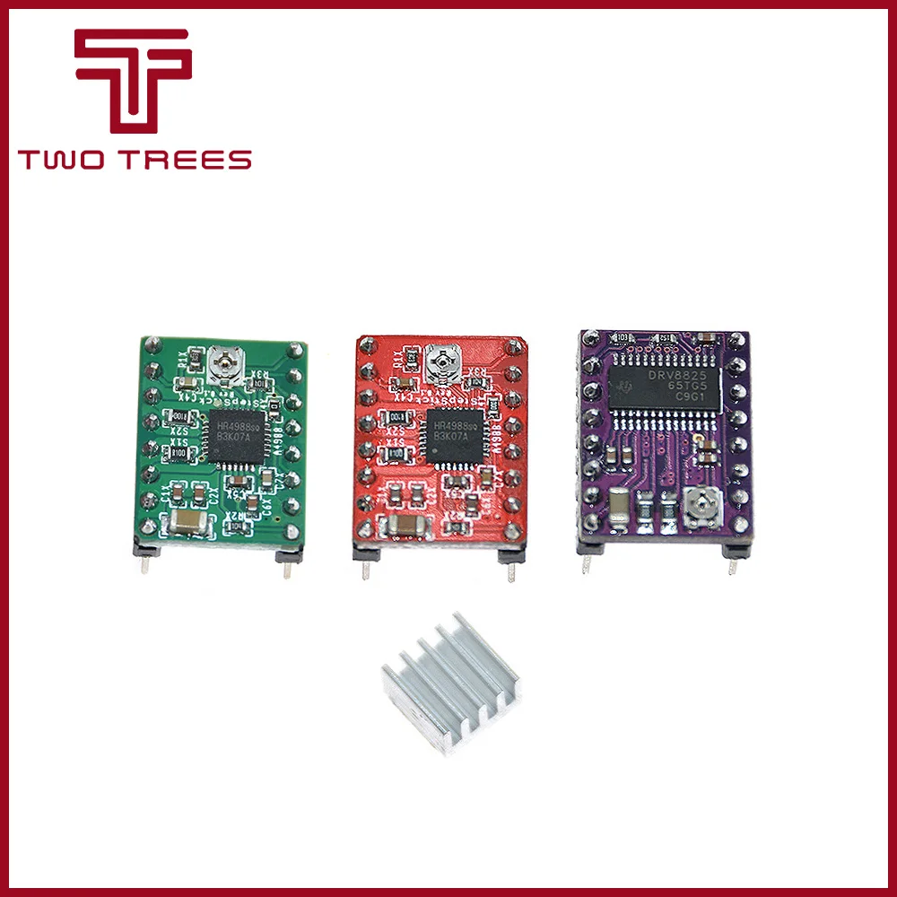 3D-принтеры StepStick DRV8825 Драйвер шагового двигателя Перевозчик Reprap 4-слойные PCB пандусы заменить A4988