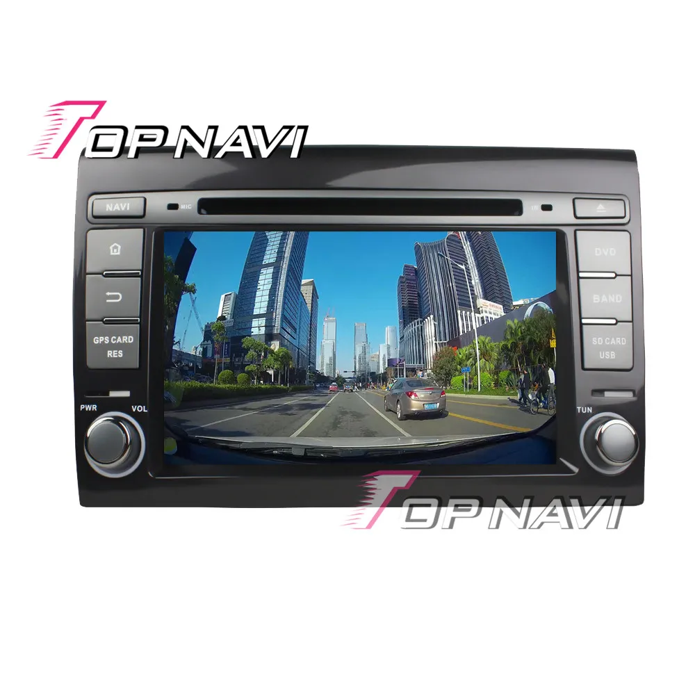 Topnavi 7 ''Android 7,1 проигрыватель для автомобиля для Fiat Bravo 2007 2008 2009 2010 2011 2012 Plug& Play Ram2g радио, Wi-Fi, 3g мультимедиа