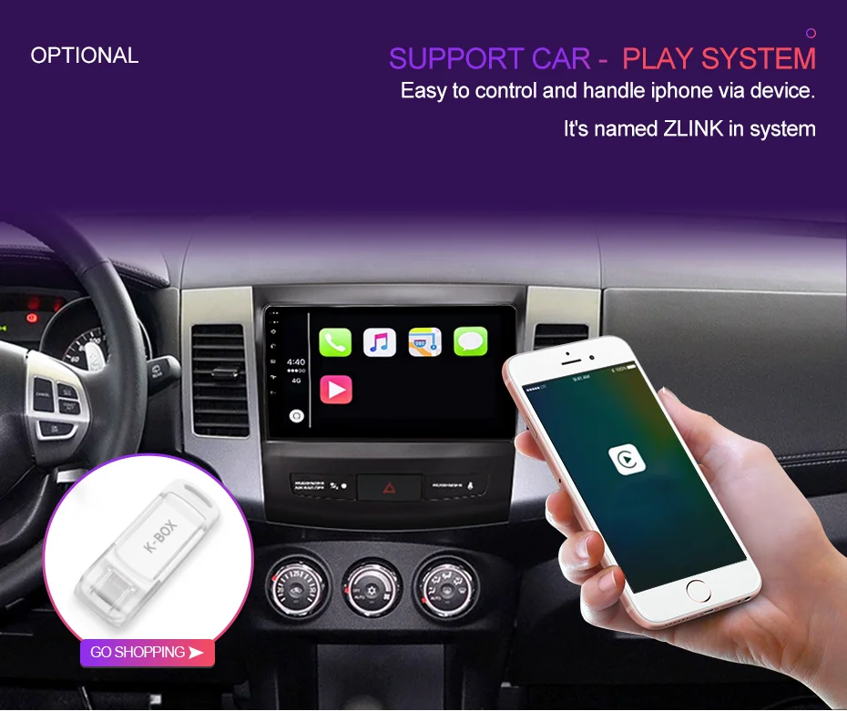 Discount Isudar Android 9 2 Din Car Multimedia Player For MITSUBISHI/OUTLANDER 2007-2012 Auto Radio GPS Navigation Video Audio DSP DVR FM 8