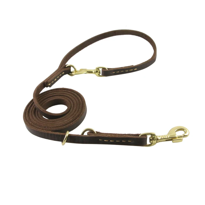 

Genuine Leather Pet Leash Durable Lead Rope Walking Running Training Leash for Small Medium Large Dogs Pitbull Dog Accessories