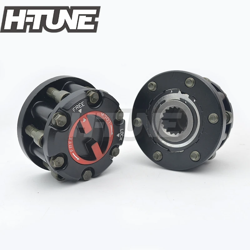 2 Pieces 17 Splines Manuel Free Wheel Locking Hub for 4x4 PickUp