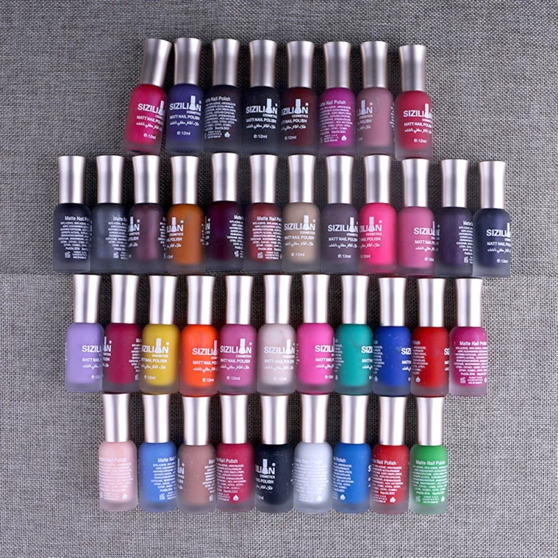 Hot 12 Ml Matte Dull 15 Color Nail Polish Fast Quick Dry Long 12 Ml Matte Dull 15 Color Nail Polish Fast Quick Dry Long Lasting Art Varnish Lacquer Nails Design