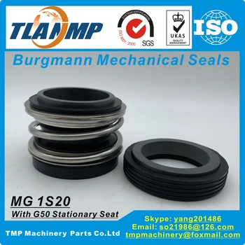 

MG1S20/30-G50 , MG1S20-30/G50 QQVGG TLANMP Burgmann Mechanical Seals With G50 seat for Shaft Size 30mm Pumps