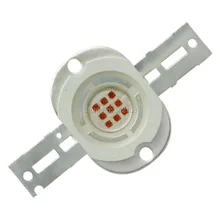 10 Вт круглый желтый/красный/зеленый/синий/белый/холодный белый/теплый белый высокой Мощность светодиодный излучатель свет лампы для лампы рыбы в аквариуме