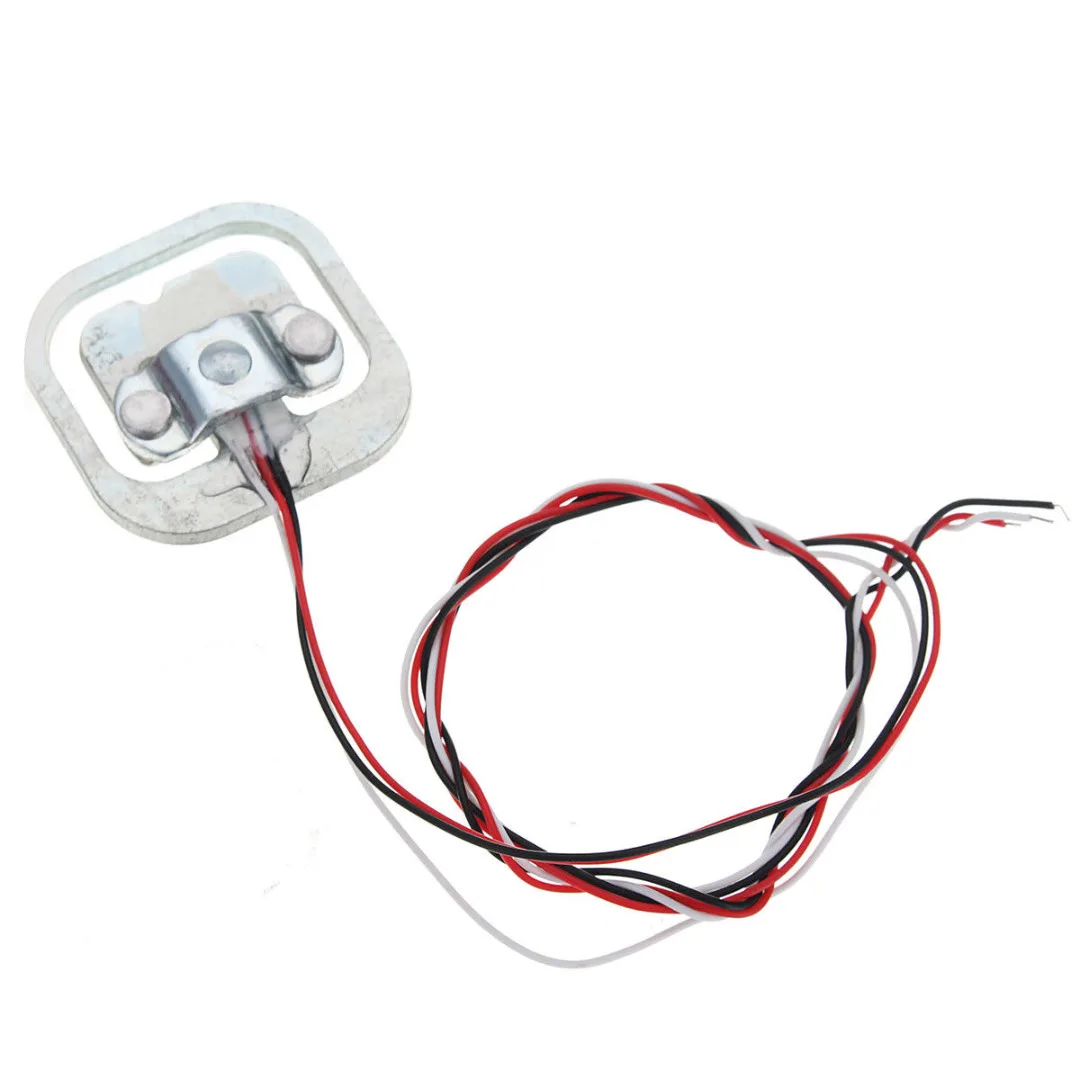 4pcs New 50KG Weight Sensors Body Load Cell Resistance Strain Weight Sensor + HX711 AD Module