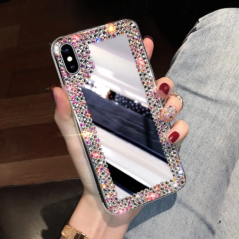 Чехол со стразами для Samsung A50 A70 A720 J8 S9 S8 S10 plus J730 A6 Plus S7 J5 J7 Prime s7edge A520 G530 чехол из