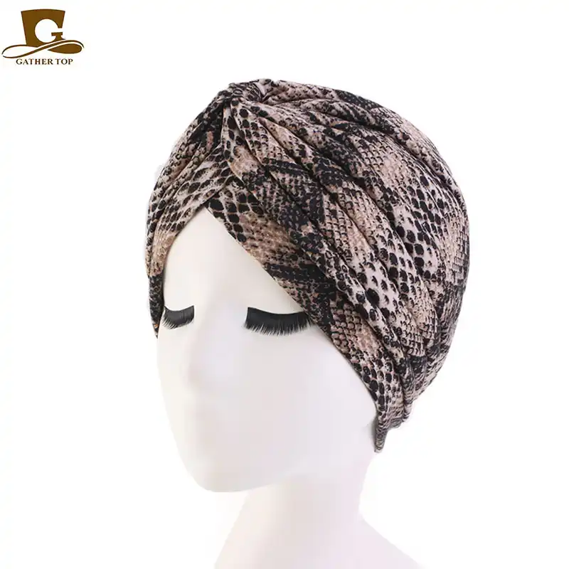 Frauen Baumwolle Chemo H/üte Slouchy Soft Bandana Vor Gebunden Beanie Turban Cap f/ür Krebspatienten Haarausfall 2 Pack