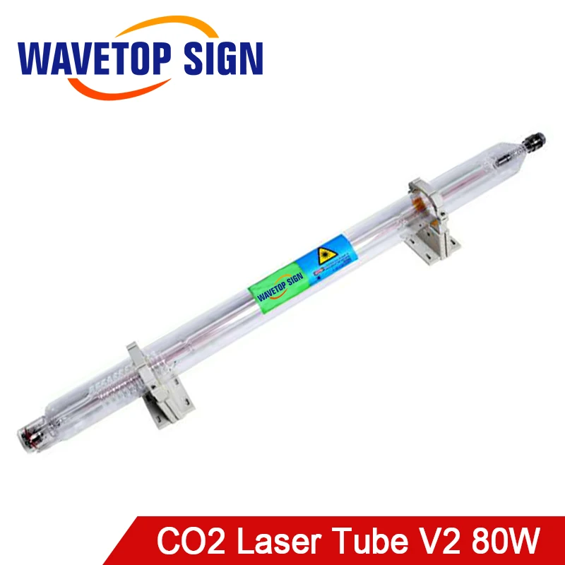 

Metal Top V2 90W CO2 Laser Tube Wooden Box Packing Tube Length 1200mm Dia.80mm CO2 Laser Engraving Cutting Machine use