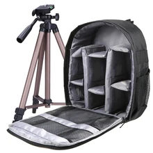 Andoer DSLR Camera Bag Outdoor Small Camera Video Backpack Water-resistant Multi-functional Breathable Camera Bags