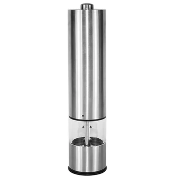 

Electric Stainless Steel Pepper Grinder Spice Salt Pepper Mill Grinder Muller Kitchen MultifunctionalTool At Home Cooking Tools