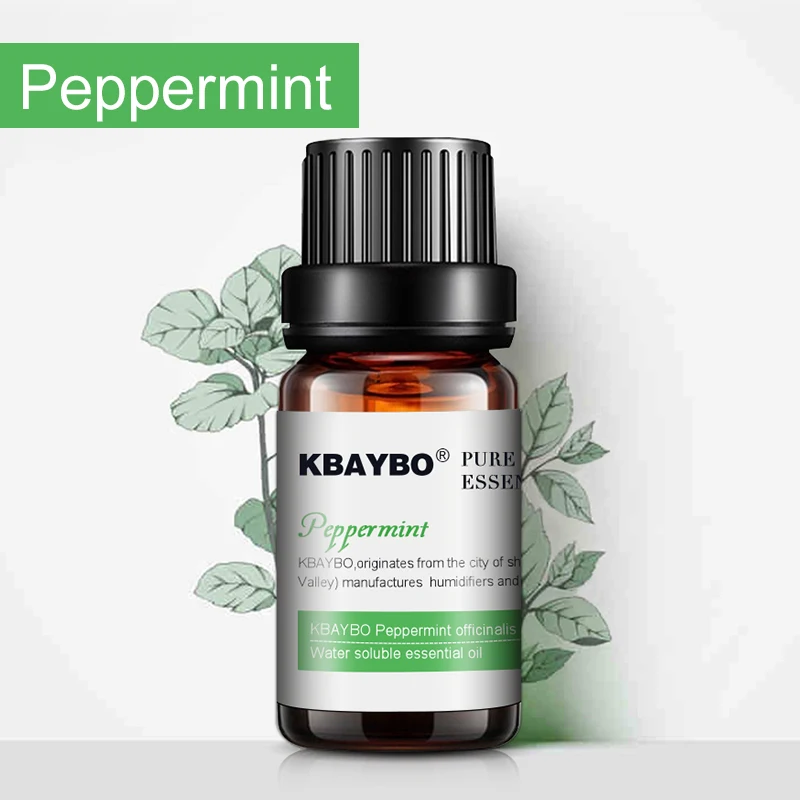 Водорастворимое масло для ароматерапии увлажнитель воздуха 3 вида аромата лаванды, чайного дерева, лемонграсса эфирное масло для диффузора - Цвет: peppermint