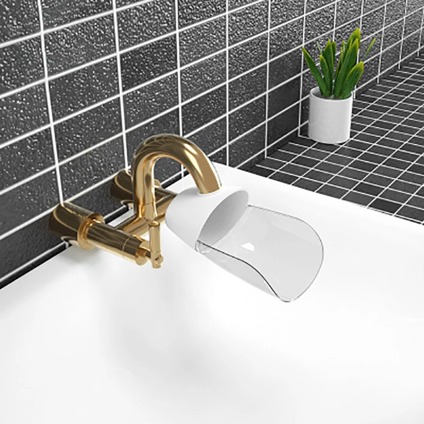 Kids Wash Hands Faucet Extender Kitchen Sink Faucet Home Water Diverter Bathroom Practical Tap Anti-Splash Water Nozzle Kids Wash Hands Faucet Extender Kitchen Sink Faucet Home Water Diverter Bathroom Practical Tap Anti-Splash Water Nozzle