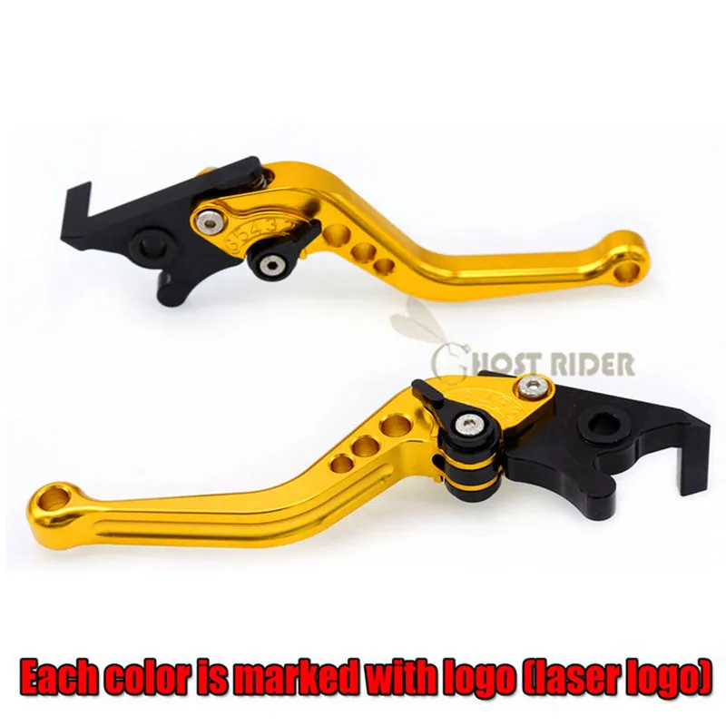 For Bajaj Pulsar 200 NS/200 RS/200 AS Motorcycle CNC Accessories Short Brake Clutch Levers - Цвет: Gold