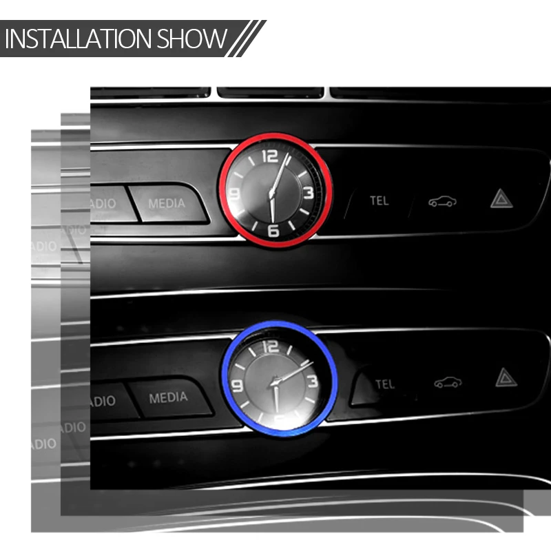 CNPARTS для Mercedes Benz W205 W212 C E GLC класс AMG автомобильные наклейки центральной