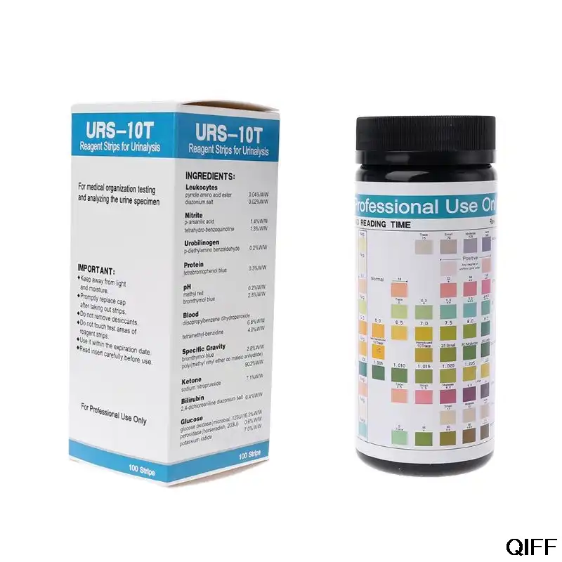 شرائط كاشف تحليل البول 10 معلمات شريط اختبار البول خلايا الدم البيضاء النتريت يوروبيلينوجين البروتين Ph الدم الخ يوليو 3 Ph متر Aliexpress