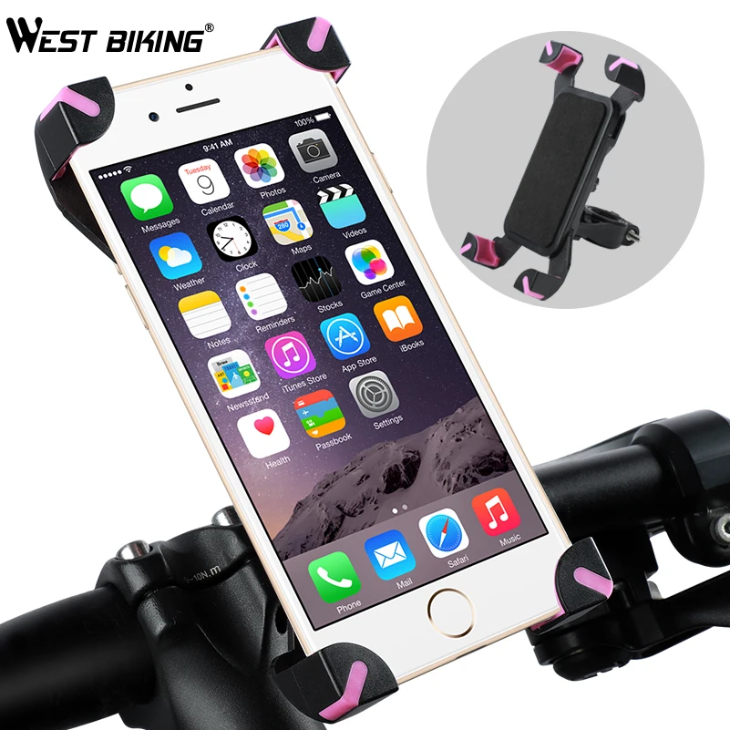 Универсальный велосипедный держатель для телефона WEST BIKING 3 5 дюйма подставка с