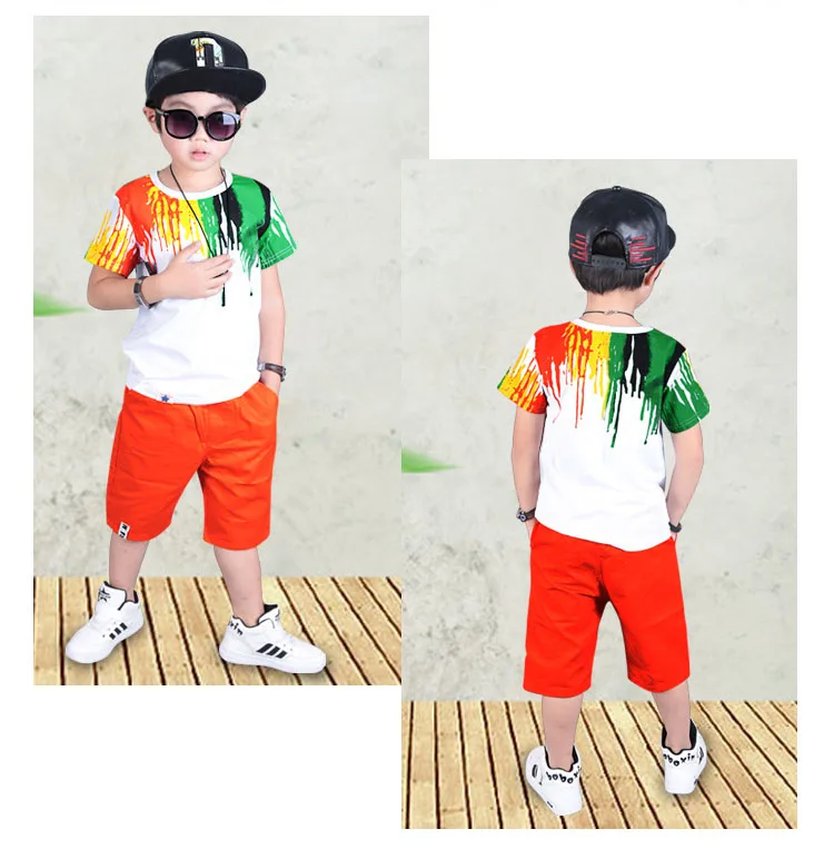 kids boy clothes for summer 2017 children clothing set 5 8 10 12 years for boys green short sleeve t-shirts tops pants boys set  2 3 4 4t 5 6 7 8 9 10 11 12 13 years old little teenage big baby boy children clothing boys sets (21)