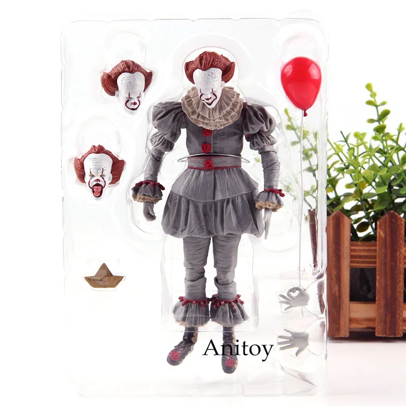 Стивен Кинг это Pennywise фигурка ужас ПВХ игрушки NECA Фигурки Коллекция Модель игрушки