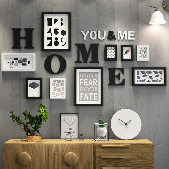 Massivholz Große Bilderrahmen Moderne Wohnzimmer Malerei Bilderrahmen