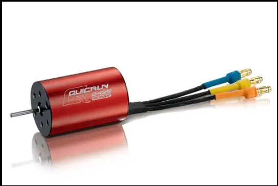 

HobbyWing QuicRun 30404001 2435SL-G2-4500KV 2435 4500KV G2 Brushless Motor for RC 1/18, 1/16 Scale Car