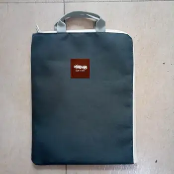 

100pcs Korean Simple Solid A4 Big Capacity Document Bag Business Briefcase Storage File Folder for Papers Stationery Student