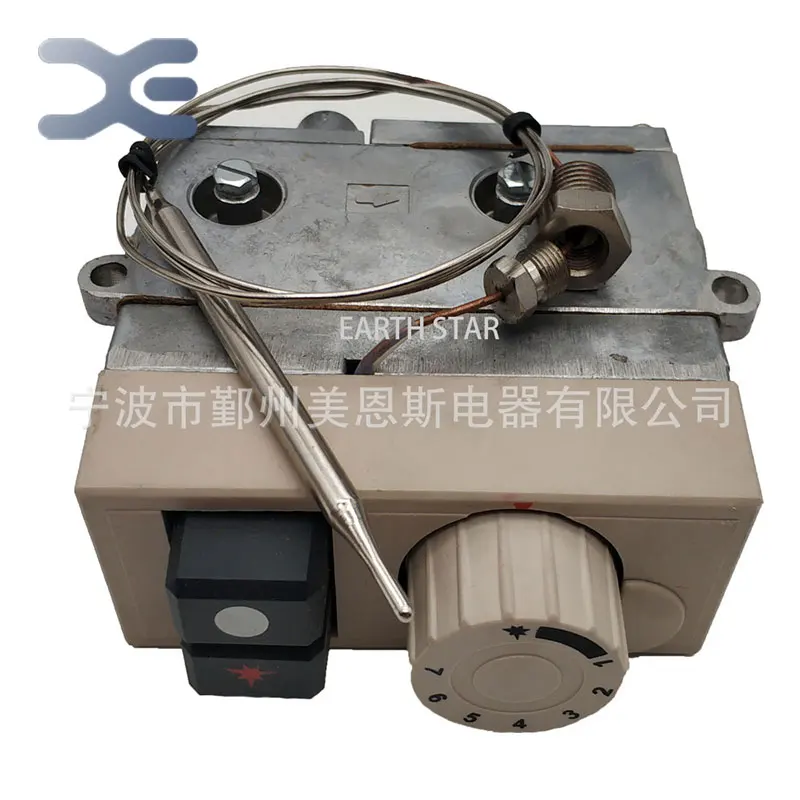 

Earth Star Model 710 minisit gas fryer thermostat control valve 120-200 degree lpg thermostaic valves