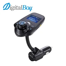 Digitalboy transmisor fm reproductor mp3 car kit manos libres inalámbrico bluetooth reproductor de música pantalla lcd usb para iphone samsung
