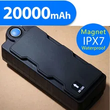 2G 3G Choose Top Quality GPS Tracker 20000mAh Internal Big Battery Waterproof IPX7 Car Vehicle Tracking Locator Device