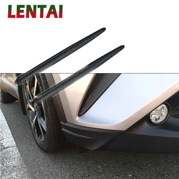 

LENTAI Car Carbon Fiber Scratchproof Bumper Strip Universal For Toyota CHR Yaris Chevrolet Captiva Lacetti BMW E53 E70 E87 E34